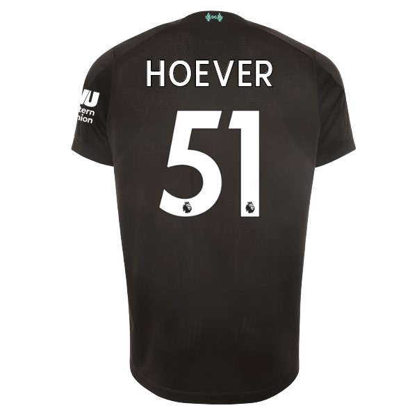 Trikot Liverpool NO.51 Hoever Ausweich 2019-20 Schwarz Fussballtrikots Günstig